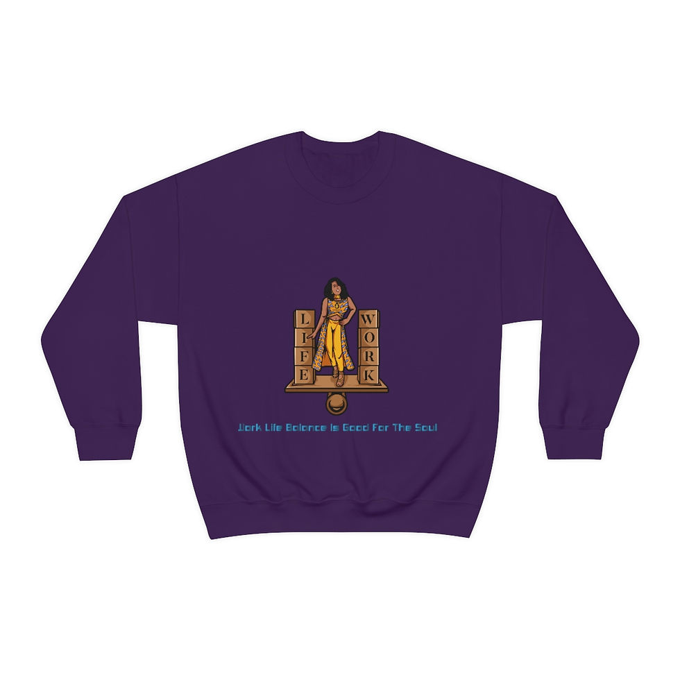Miniatura: Heavy Blend™ Crewneck Sweatshirt (Intelligent Diva NFT Fashion Collection)