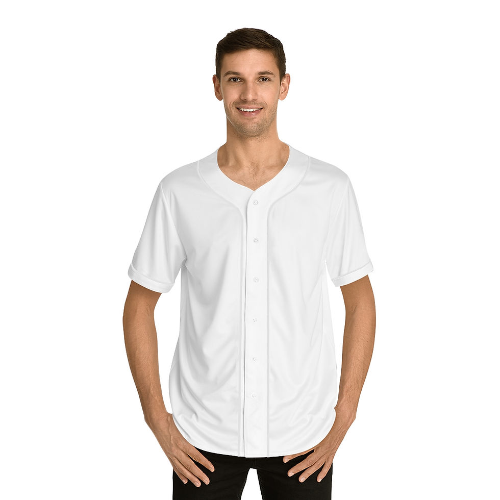 Miniatura: Men's Baseball Jersey (AOP) from our Intelligent Diva About Me Collection