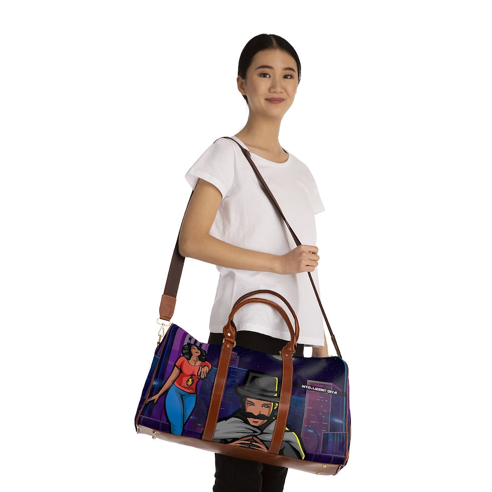 Thumbnail: Waterproof Travel Bag from our Intelligent Diva NFT Fashion Collection