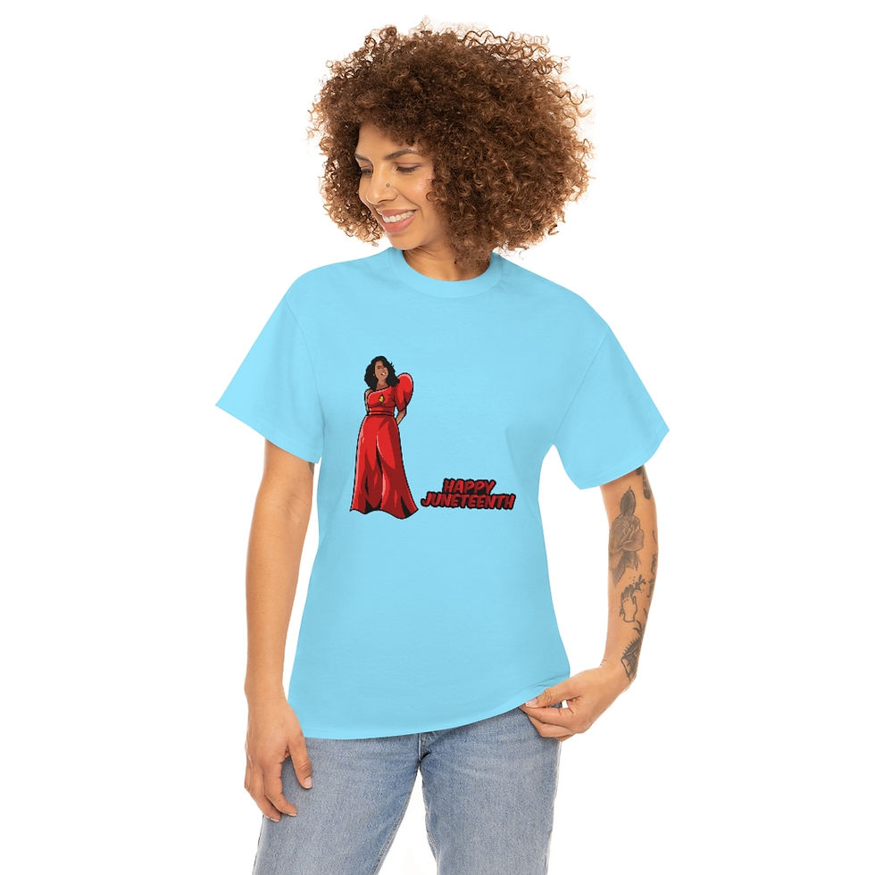 Miniatura: Unisex Heavy Cotton Tee from our Intelligent Diva NFT  Juneteethn Collection