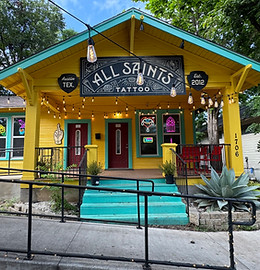 NEW All Saints Tattoo on East 6th Street on Austin's East End