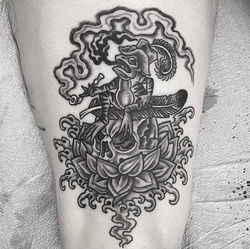 FRANK BALL ALL SAINTS TATTOO AUSTIN TEXAS