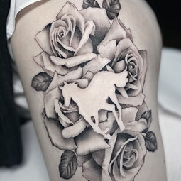 Tattoo by Muriella Mercado at All Saints Tattoo