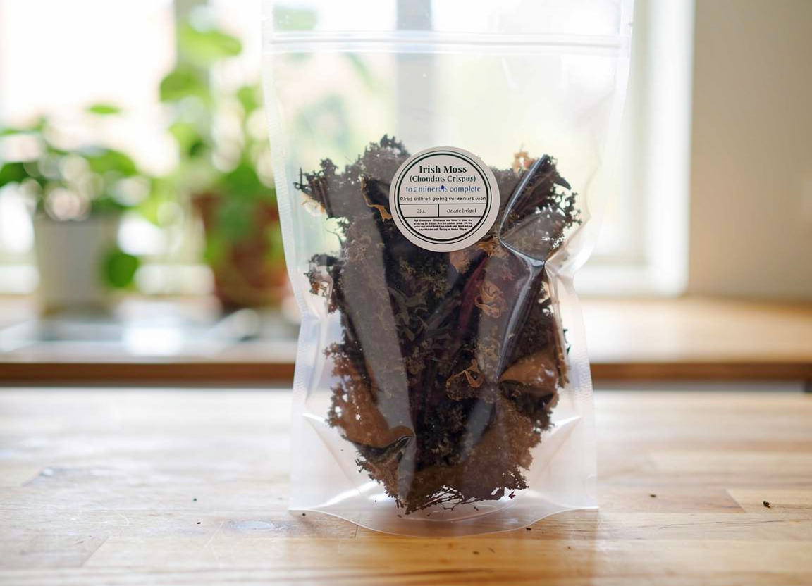 Purple Irish Moss Bag (Chondrus Crispus) 10 oz.