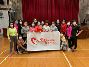 2022年1月，舞動沙田，婦女瑜珈班