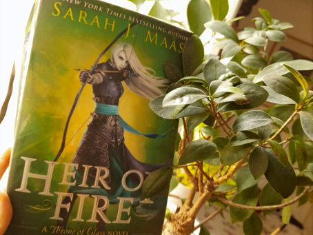 Girl with fire inside her
