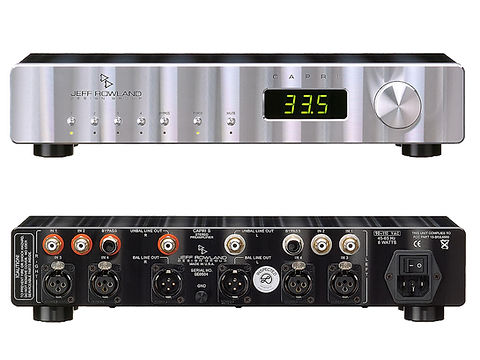 Jeff Rowland Capri S プリアンプ Jeff Rowland- Capri S2-SC Preamplifier | 11stereo