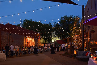 The Courtyard at night