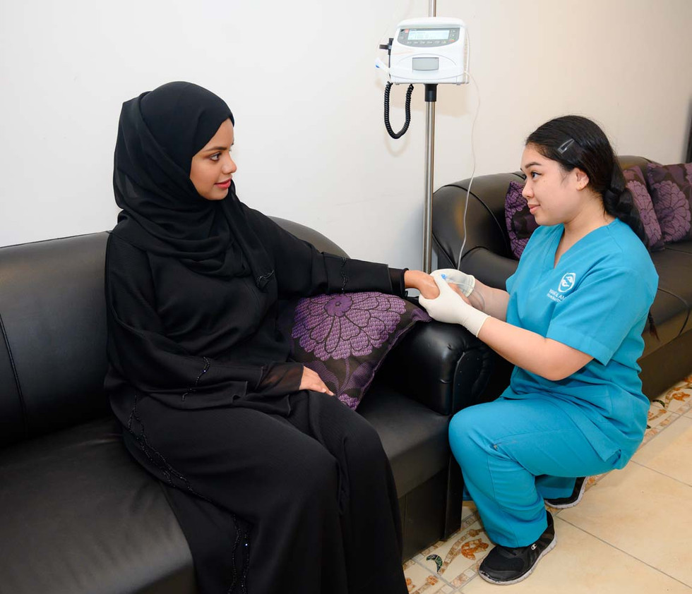 home health care services Dubai, Abu Dhabi, Al Ain, UAE Wahat Al Aman