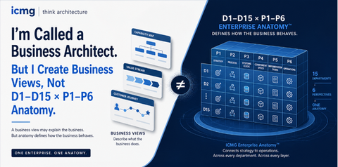 I’m Called a Business Architect. But I Create Business Views, Not D1–D15 × P1–P6 Anatomy.