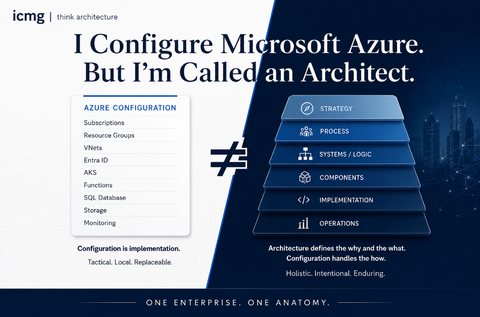 I Configure Microsoft Azure. But I’m Called an Architect.