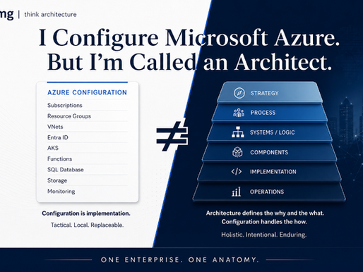I Configure Microsoft Azure. But I’m Called an Architect.