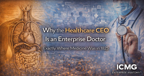 Why the Healthcare CEO Is an Enterprise Doctor β Exactly Where Medicine Was in 1825