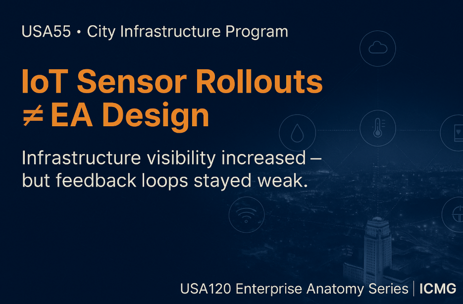 Advanced Infrastructure Sensor Case USA55: How a City Infrastructure Program Substituted IoT Sensor ...