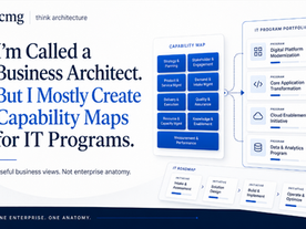 I’m Called a Business Architect. But I Mostly Create Capability Maps for IT Programs.
