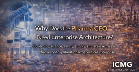 Why Does the Pharma CEO Need Enterprise Architecture?