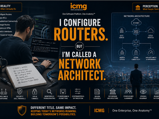 I Configure Routers. But I’m Called a Network Architect