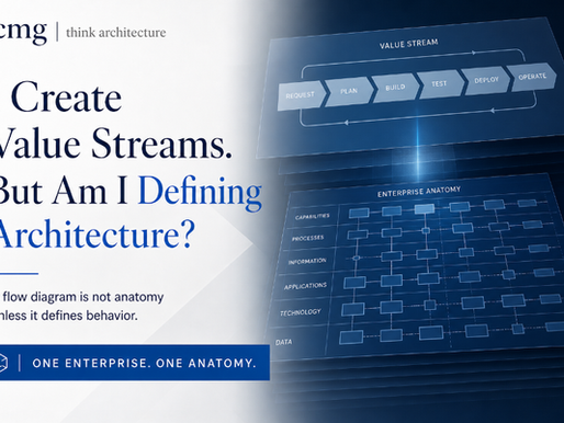 I Create Value Streams. But Am I Defining Architecture?