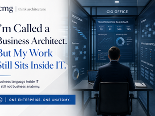 I’m Called a Business Architect. But My Work Still Sits Inside IT.