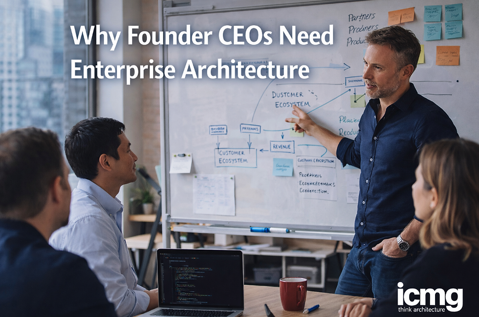 Why Founder CEOs Need Enterprise Architecture