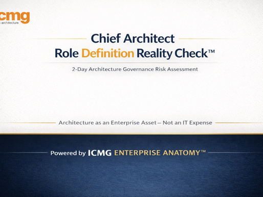 Chief Architect Role Definition Reality Check™