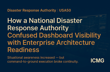 USA50: Why a State Benefits System Claimed Agile Backlogs as Evidence of Enterprise Architecture