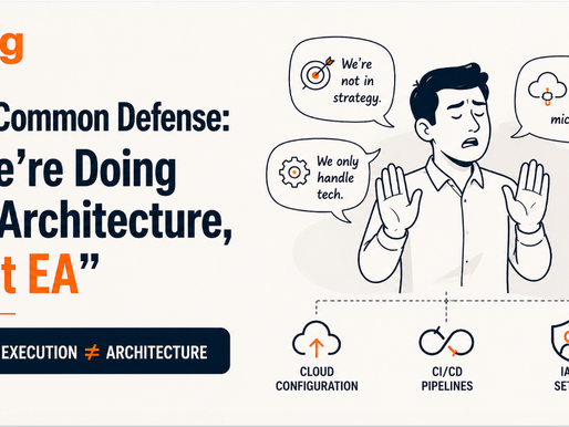 The Common Defense: We’re Doing IT Architecture, Not EA