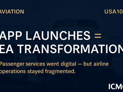 Case USA10: How an Airline Group Mistook App Launches for Enterprise Architecture Transformation