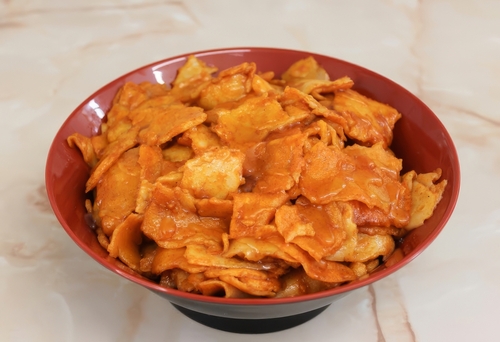 Arranged Food and Objects