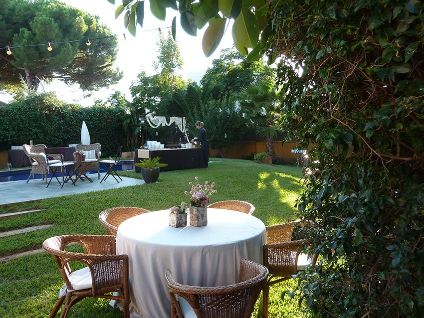 espacio para boda al aire libre