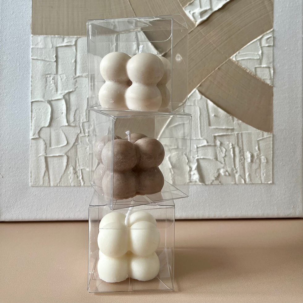 Thumbnail: Set of 3 dubble candles