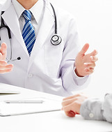 Médico y paciente