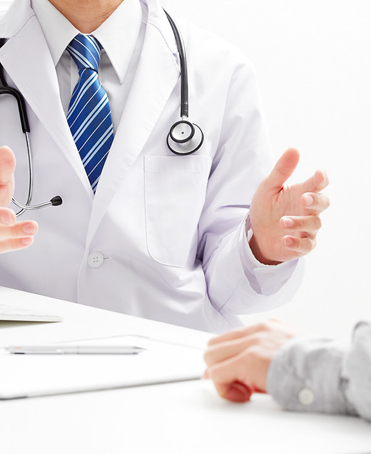 Arzt und Patient