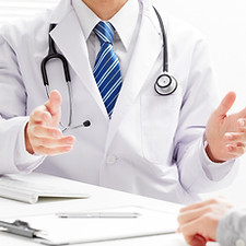 Médico y paciente