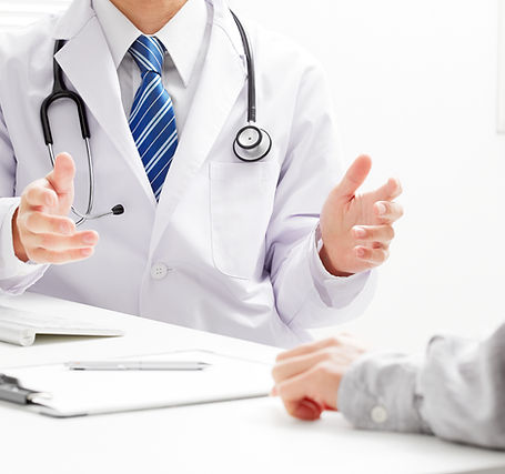 Doctor In Consultation - osteopath in connecticut