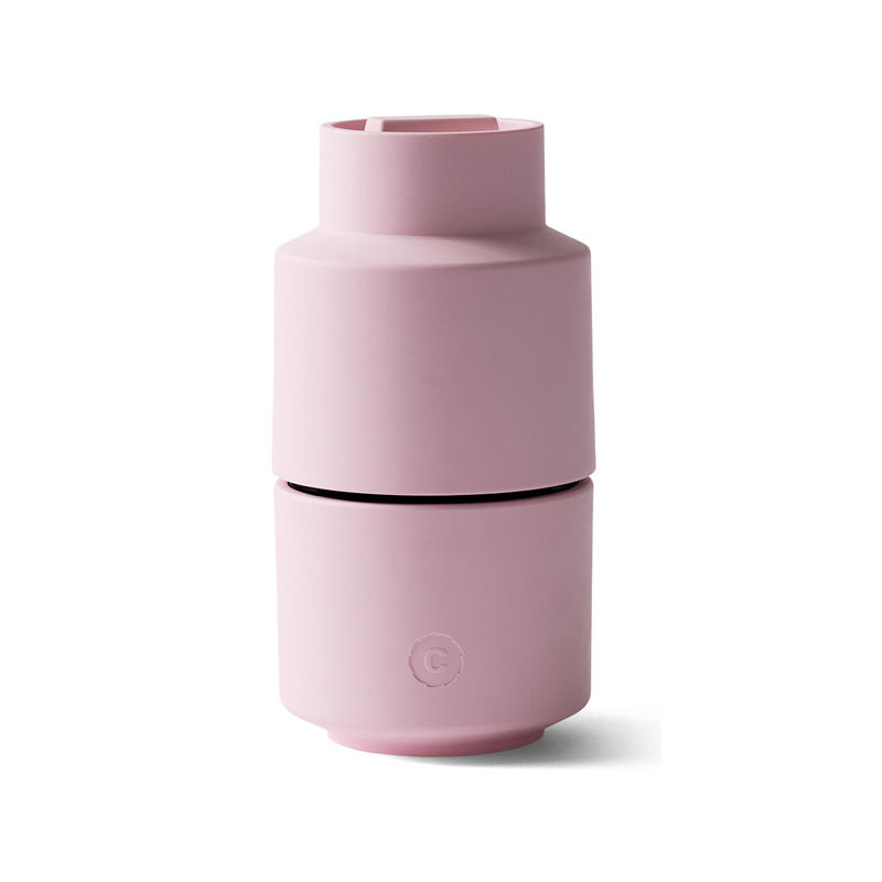 CrushGrind Gewürzmühle BILLUND - Biokomposit - Rosa - 12 cm