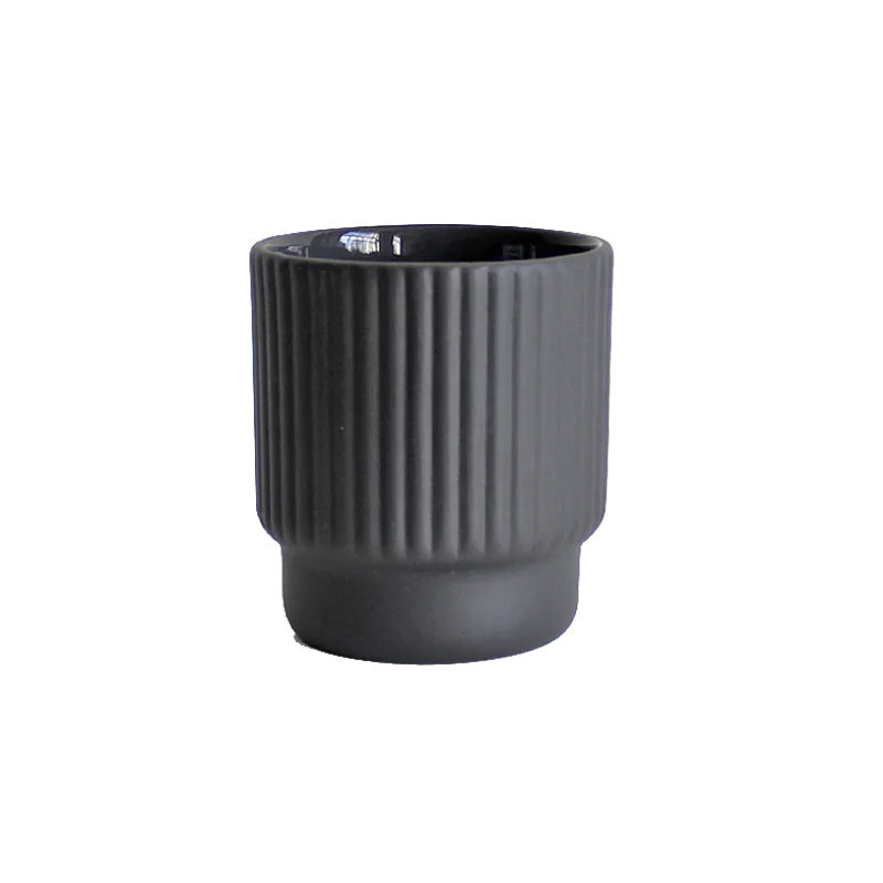 Home and Kitchen, Archive Studio, Espresso Becher "Column", 60ml - dunkelgrau