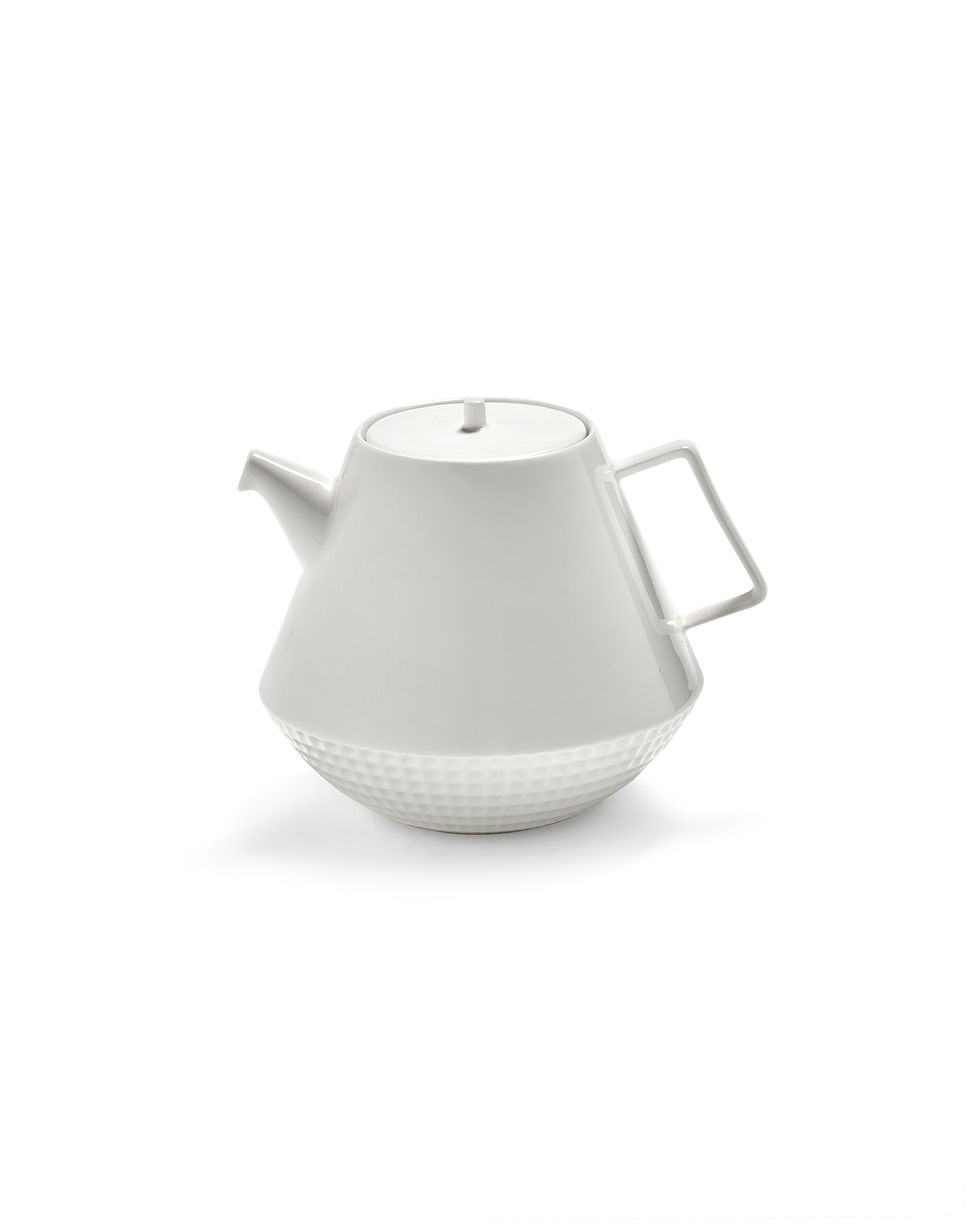 Miniaturbild: Serax Designer Ann van Hoey Teekanne Nido weiß