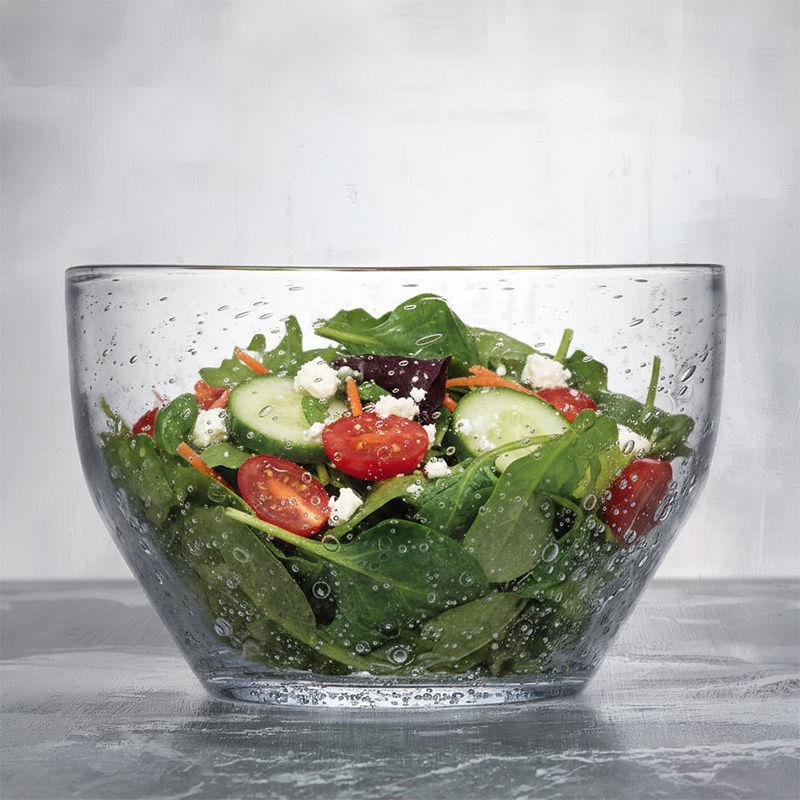Miniaturbild: La Rochere Salatschüssel - SANGRIA - transparent - mundgeblasen - 4,9 l im Home-and-Kitchen Online Shop