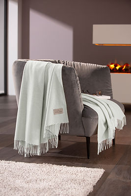 Villeroy und Boch Plaid Narama Sage Green Salbeigrün