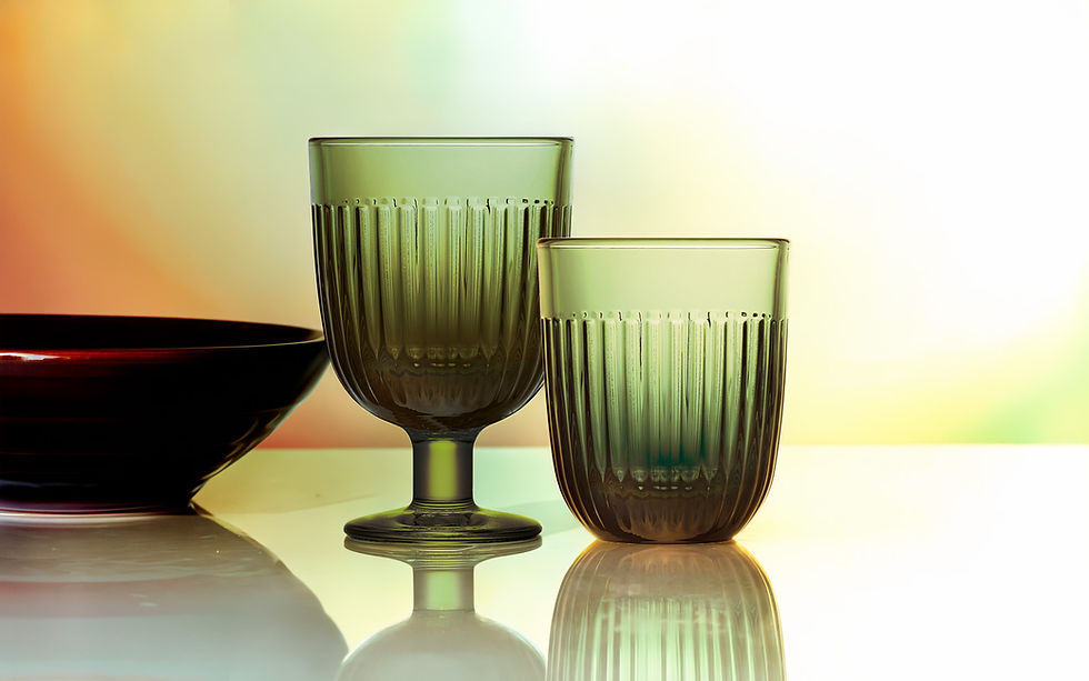 Miniaturbild: La Rochere Weingläser - 6er Set - OUESSANT - oliv - 220 ml im Home-and-Kitchen Online Shop