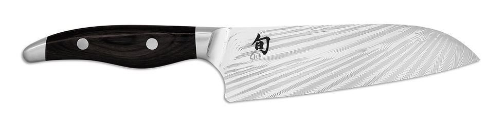 Miniaturbild: KAI SHUN NAGARE BLACK - Santoku Messer - 18 cm - NDC-0702S im Home-and-kitchen Online Shop