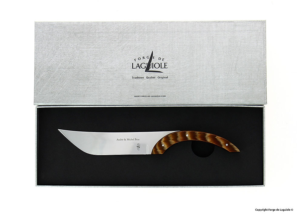 Miniaturbild: Extravagantes Forge de Laguiole Käsemesser BRAS - 28,5 cm