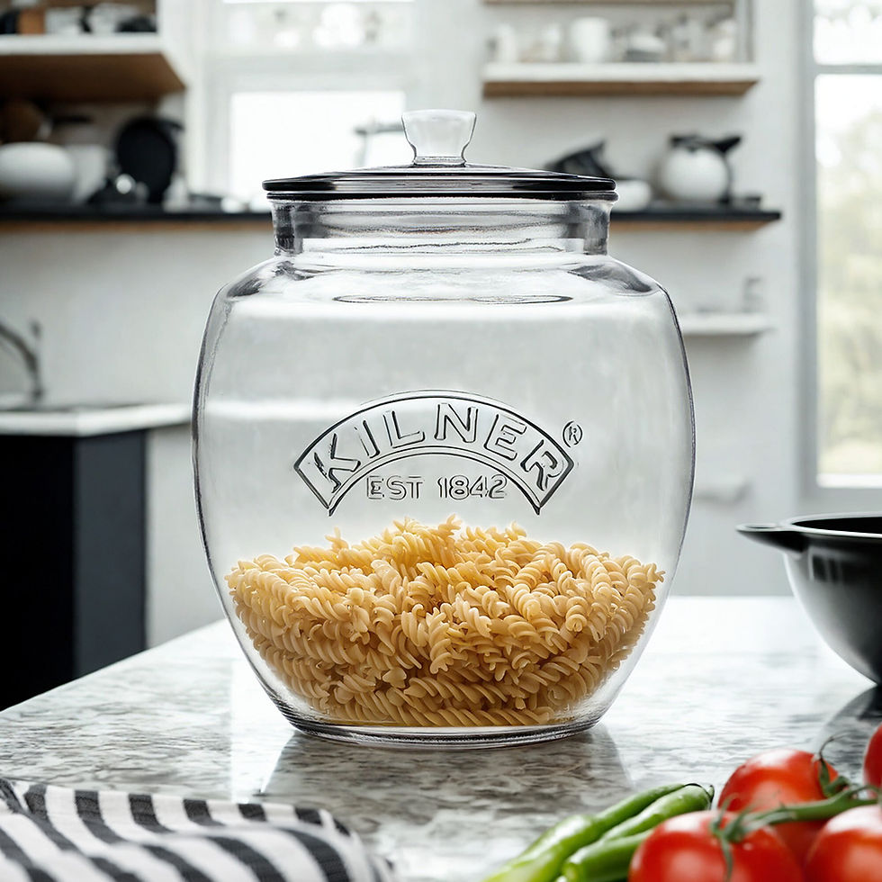 Miniaturbild: Kilner Universal Vorratsglas / Glas Vorratsdose - 2 l - rund - luftdicht im Home-and-Kitchen online Shop