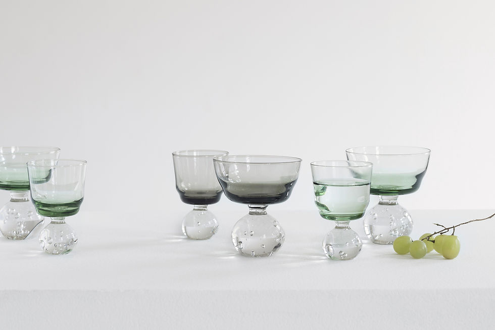 Miniaturbild: Home & Kitchen, Serax, Bela Silva, Eternal Snow, Trinkglas, Vorspeisenglas, rund