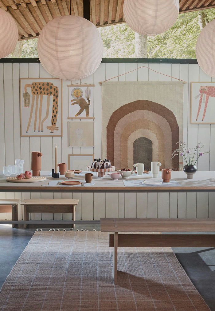 Miniaturbild: OYOY Keramik Schale, Tortenplatte, Tray TOPPU - Caramel Rose - ∅ 27 cm im home-and-kitchen Online Shop