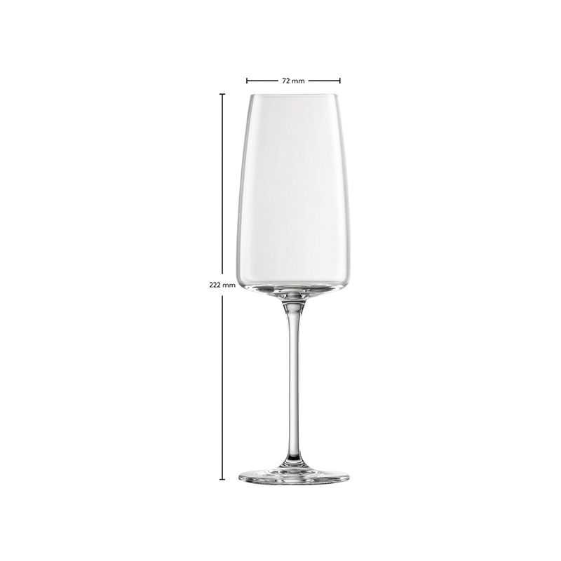 Miniaturbild: Zwiesel Glas Sektglas Vivid Senses 2er Set Leicht und Frisch