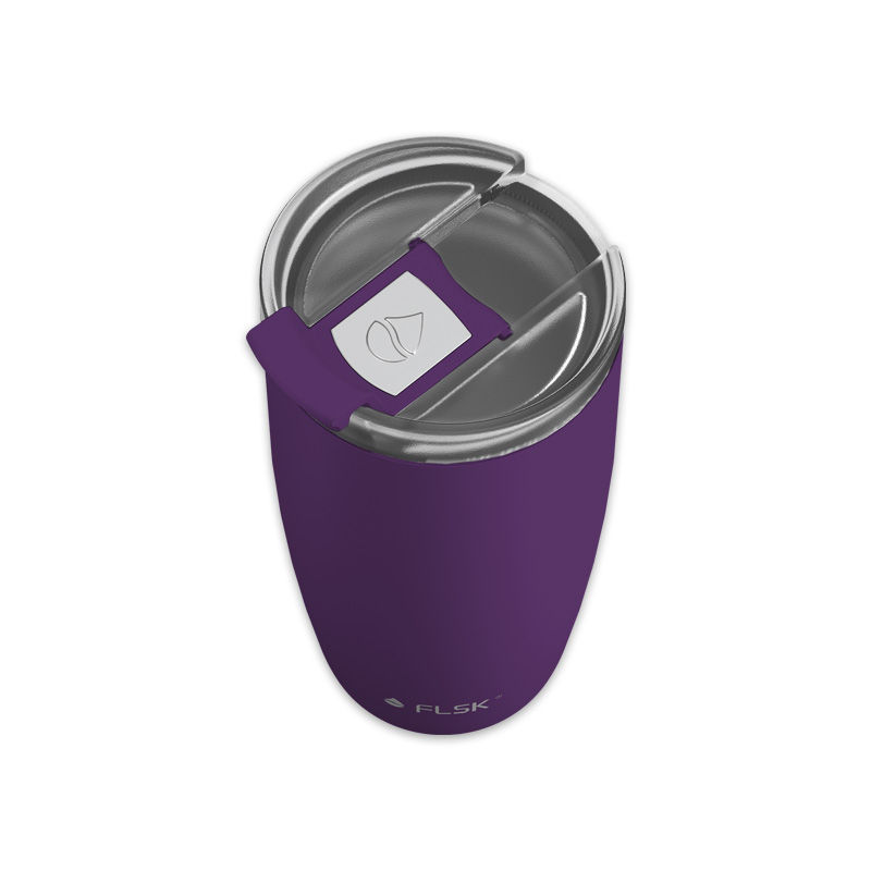 Miniaturbild: FLSK Thermobecher - Kaffeebecher to go - nordic plum - 500 ml