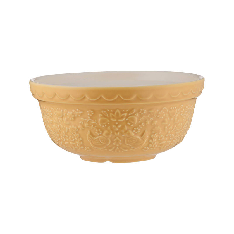 Mason Cash Steingut Rührschüssel HOME TO ROOST - gelb – 1,1 l im Home-and-Kitchen Online Shop