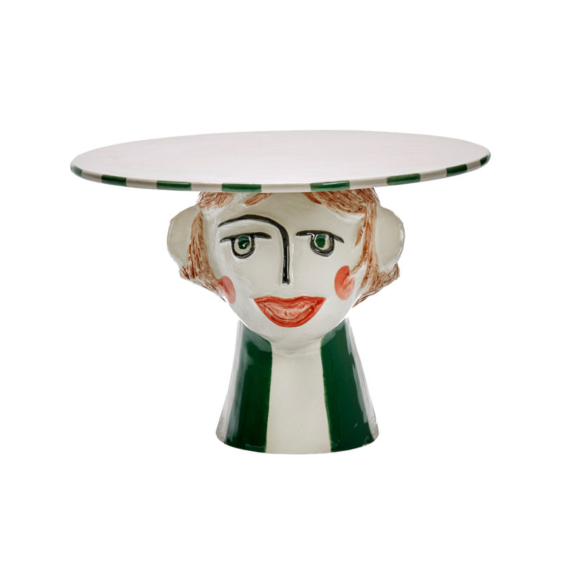 Serax Kuchenplatte TARTE DE BOBONNE - Größe L - Ø 27 cm - handbemalt, Home-and-Kitchen Online Shop